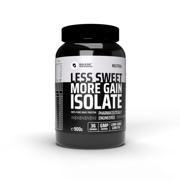 100% Whey Protein Isolate Unflavored, 900 g