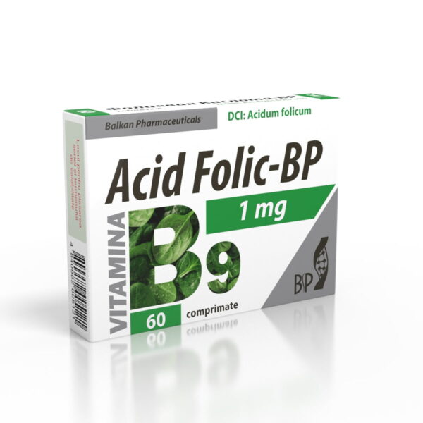 Folic Acid, 60 tablets