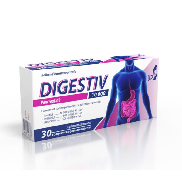 Digestive (Pancreatin 10000), 30 tablets